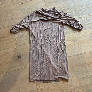 Tan Nasty Gal dress.